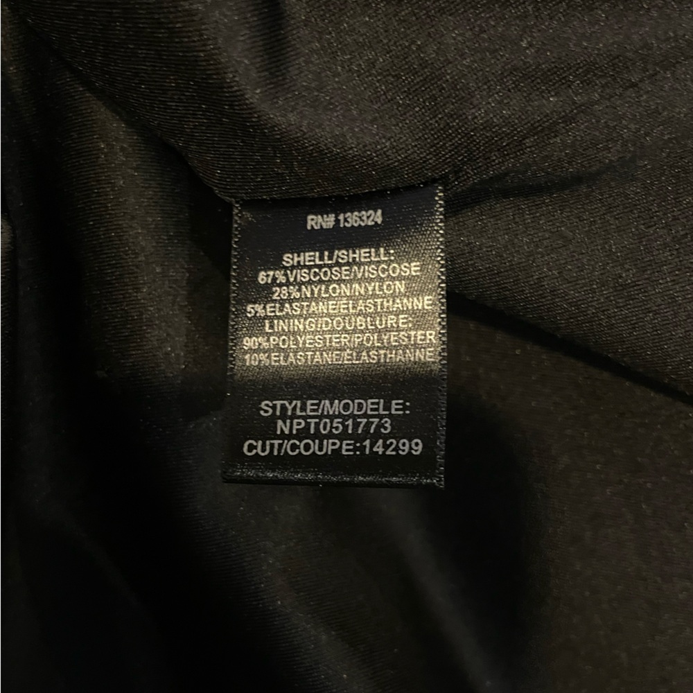 Halston Heritage Black Cutout Dress – Size 8 - Picture 7 of 11
